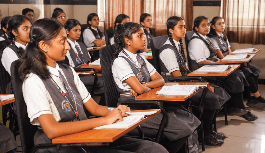 Students in classroom